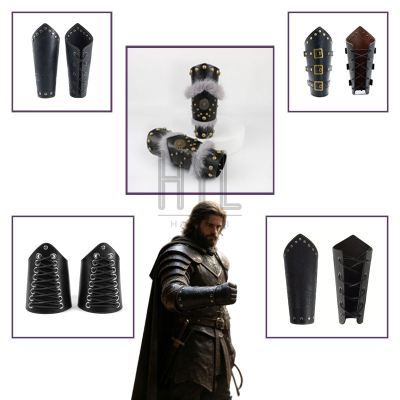 Costumes - Middeleeuwse Steampunk Retro meerlaagse PU lederen