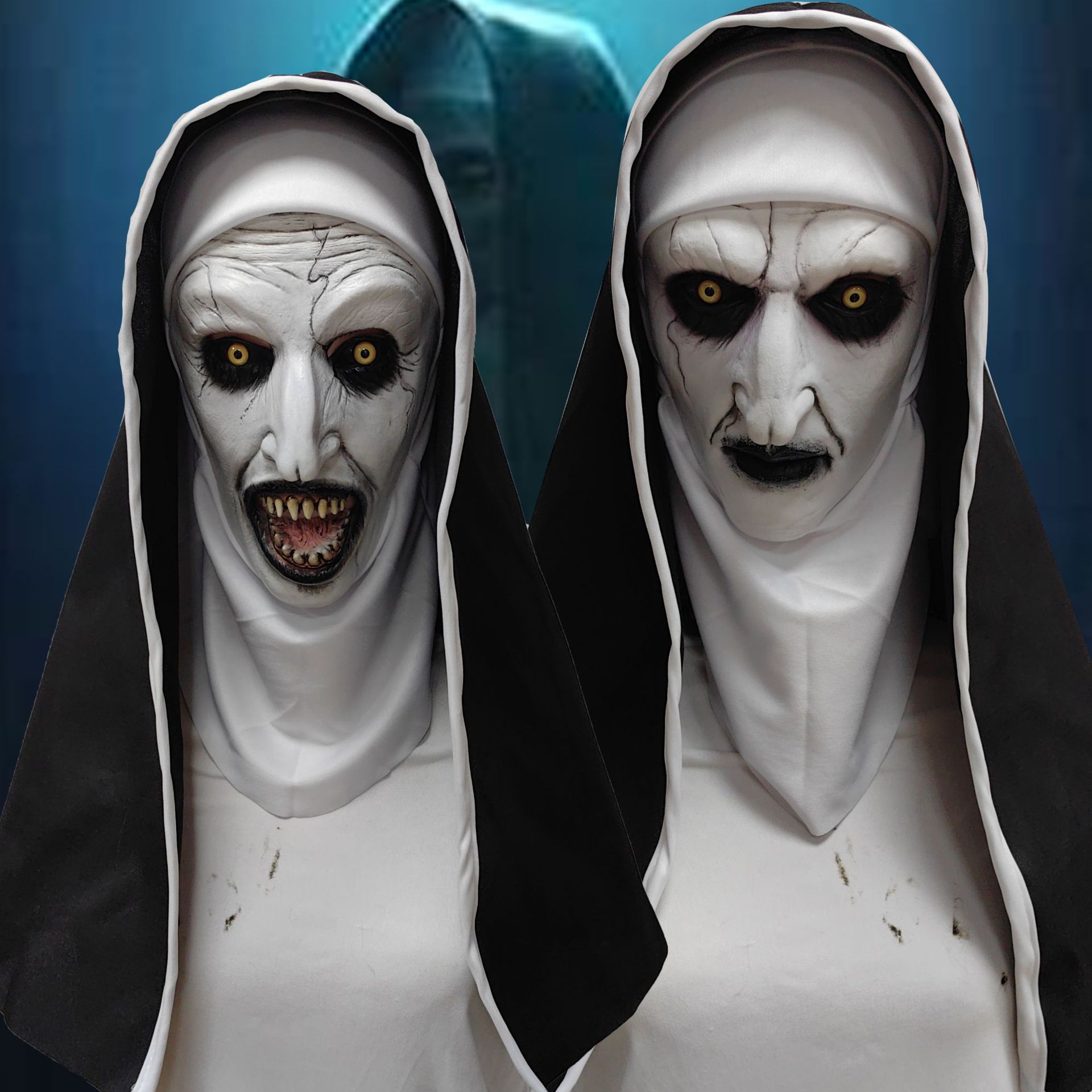 Led Purge Mask Halloween - Halloween Scary Nun Mask The Conjuring