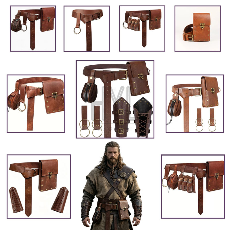 Costumes - Middeleeuwse Viking Accessoires Set Retro Steampunk