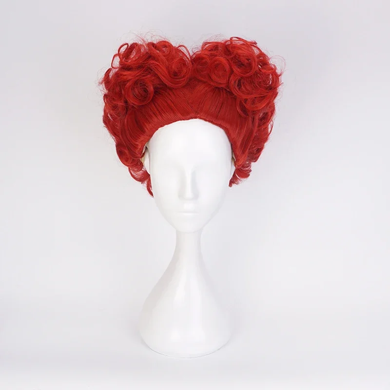 Anime Cosplay Wig Heat Resistant - Alice Red Queen Cosplay Pruik Queen