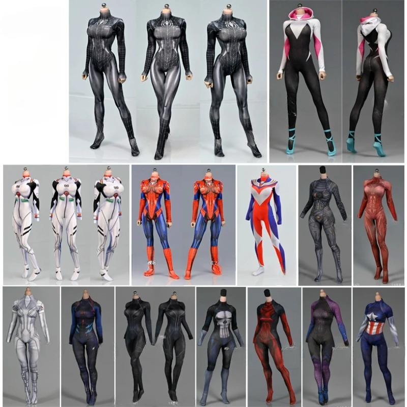 Spiderman Jumpsuit Kids - Jumpsuits Model 1/6 Anime Meisjes Fighter