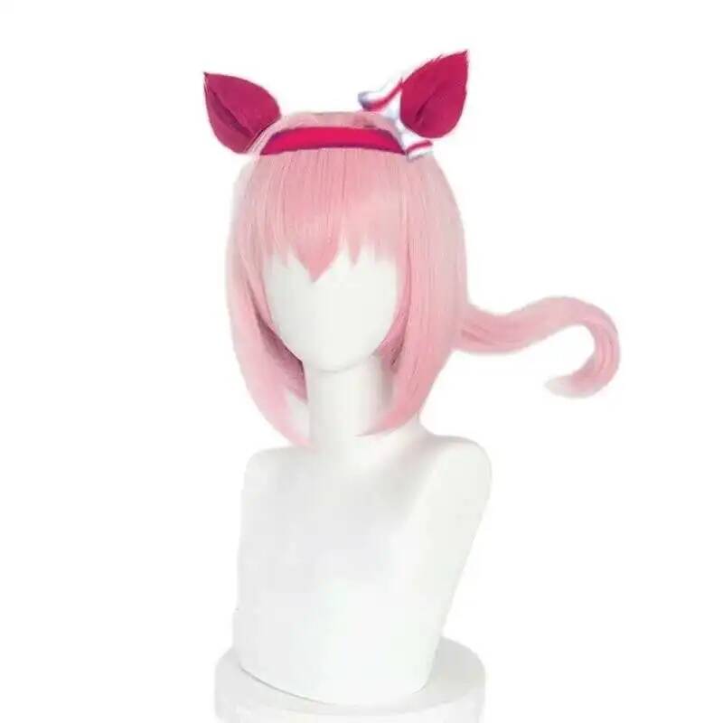 Anime Cosplay Wig Heat Resistant - Uma Musume Haru Urara Cosplay Pruik