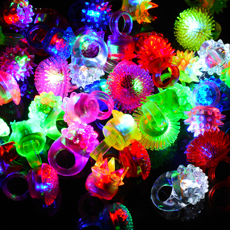 10 stuks gloeiende ringen LED- - Glow In The Dark Party Glasses recensie en prijs