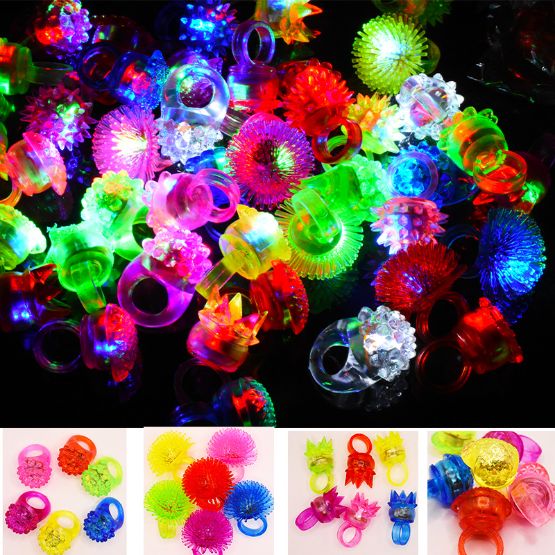 10 stuks gloeiende ringen LED- - Glow In The Dark Party Glasses recensie en prijs