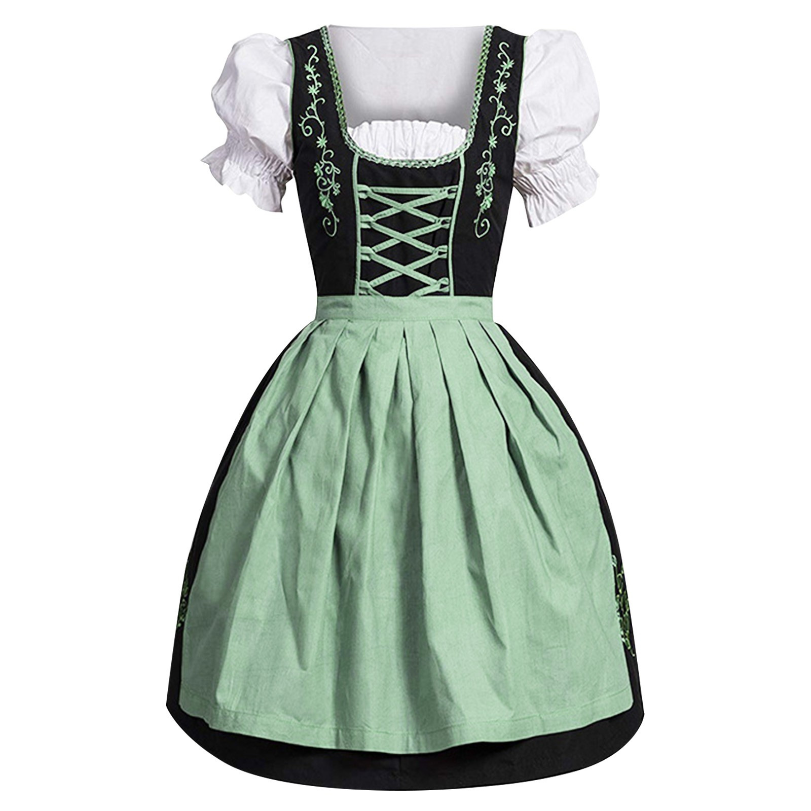 Dames Oktoberfest-jurk met bor - Costumes recensie en prijs