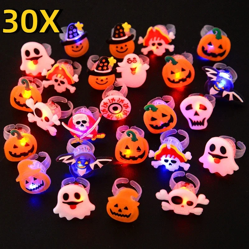 Halloween Lichtgevende Ringen  - Glow In The Dark Party Glasses recensie en prijs