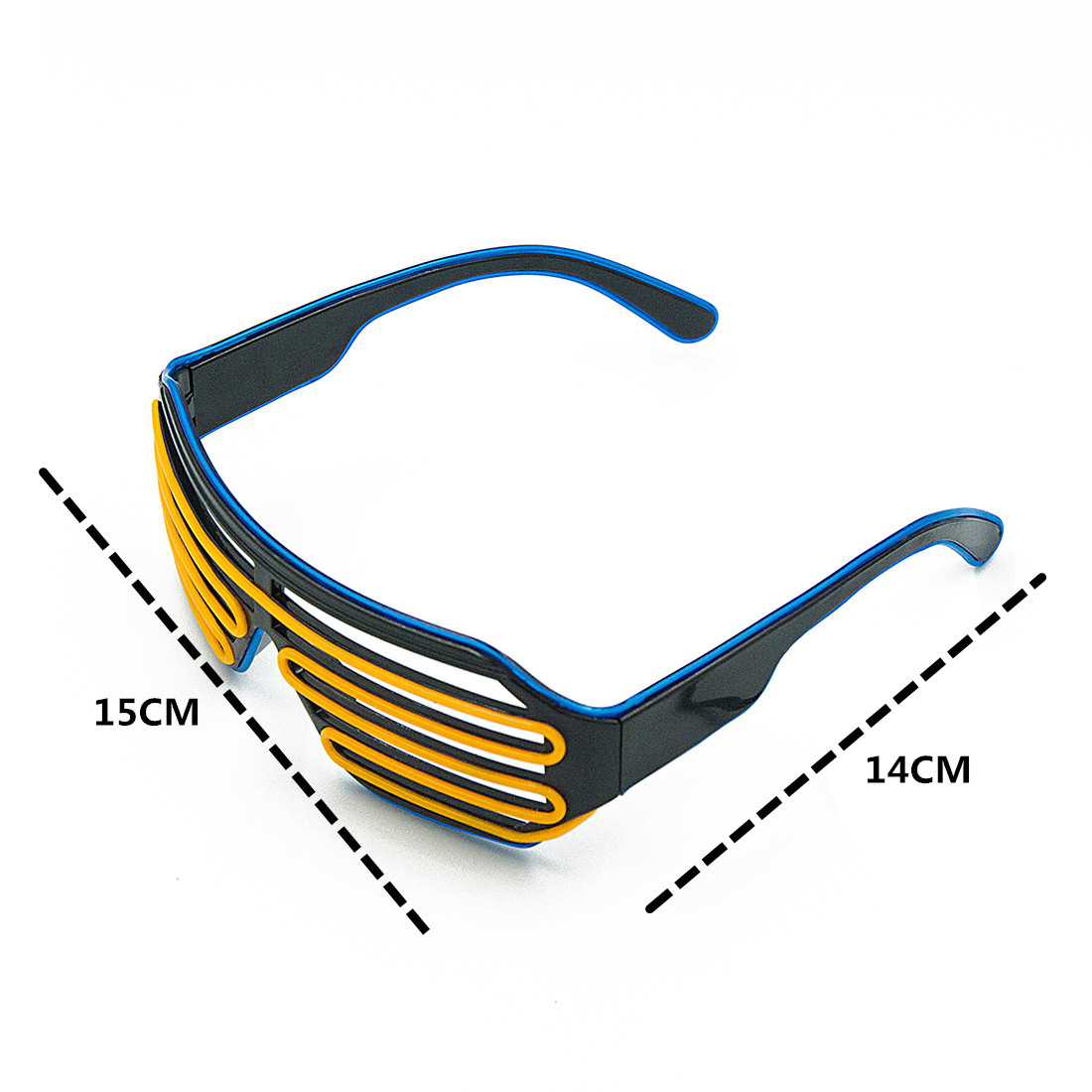 Gloeiende bril LED Gafas Licht - Glow In The Dark Party Glasses recensie en prijs