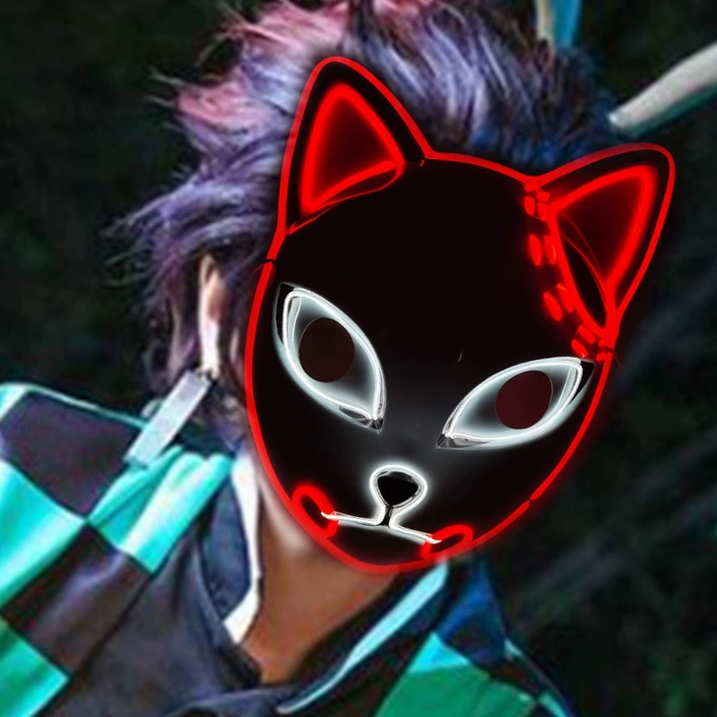 Japanse Anime Demon Fox Masker - Led Purge Mask Halloween recensie en prijs