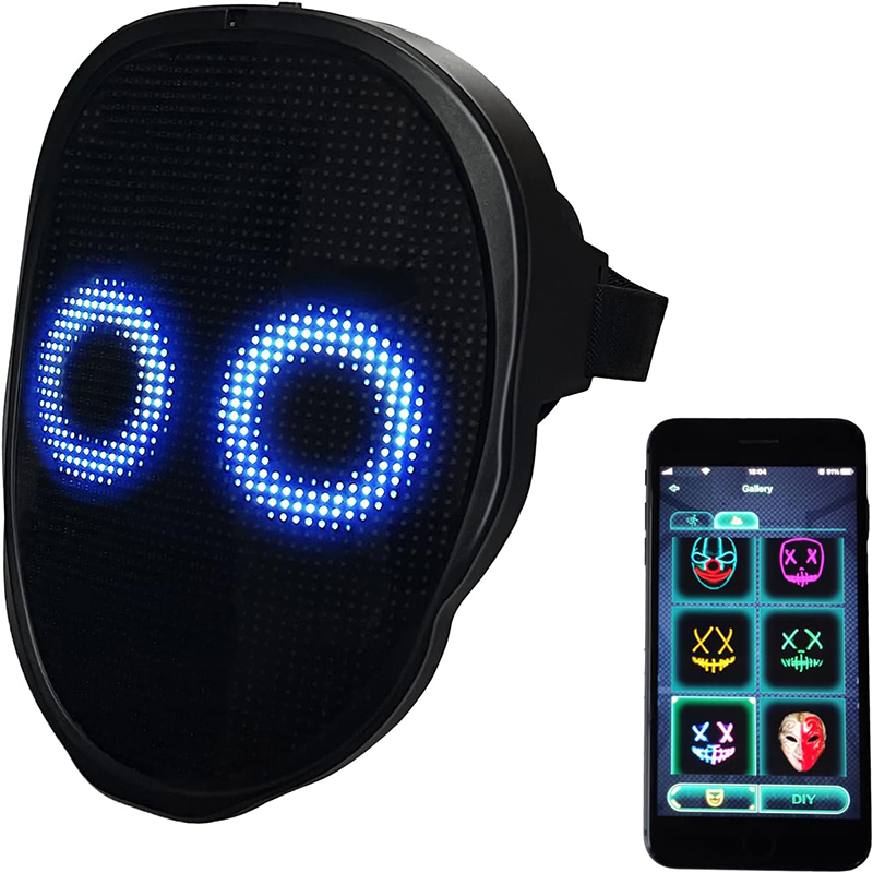 Party LED Light up Masker Geba - Led Purge Mask Halloween recensie en prijs