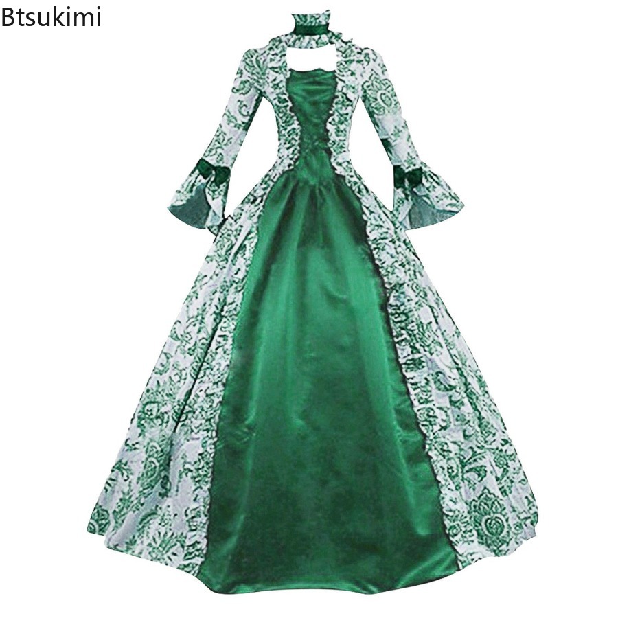Nieuwe middeleeuwse jurk met w - Medieval Renaissance Dress Women recensie en prijs