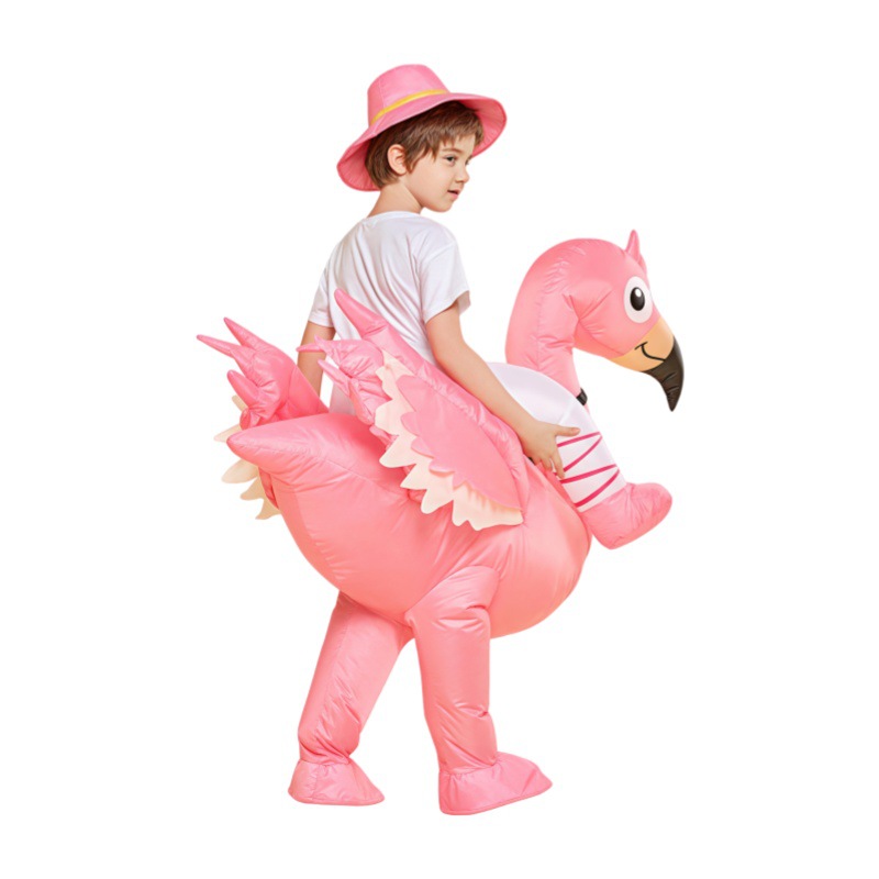 Roze Flamingo Opblaasbare Kost - Costumes recensie en prijs