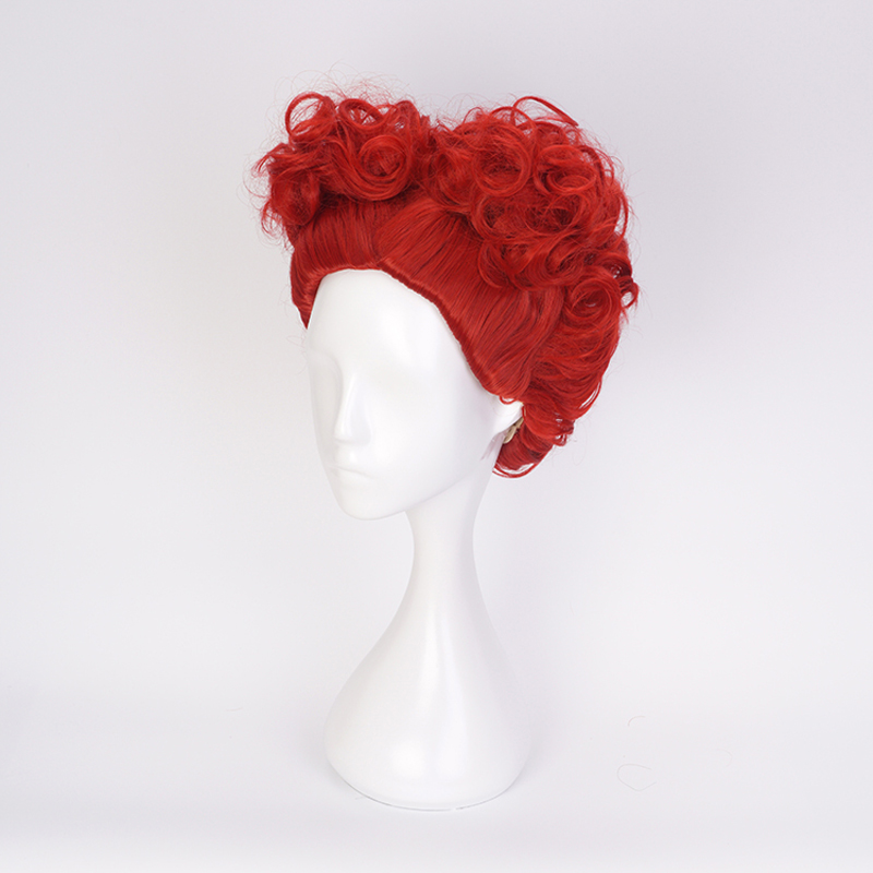 Alice Red Queen Cosplay Pruik  - Anime Cosplay Wig Heat Resistant recensie en prijs
