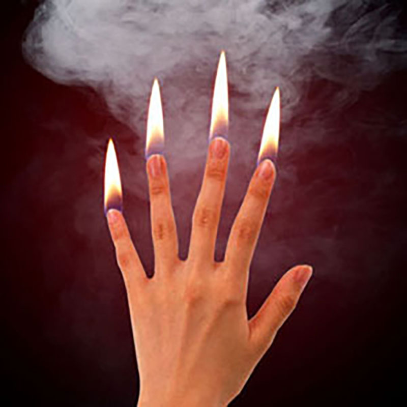 4 stks/set Vinger Fire Goochel - Thumb Tip Magic Trick Set recensie en prijs