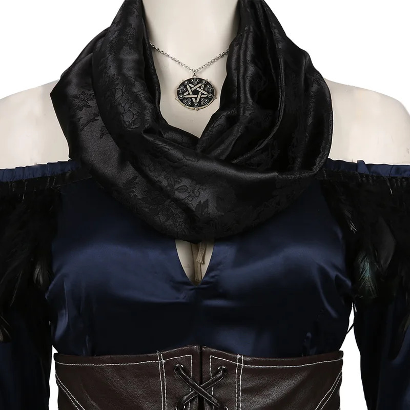 Yennefer Cosplay Fantasia Kost - Medieval Renaissance Dress Women recensie en prijs