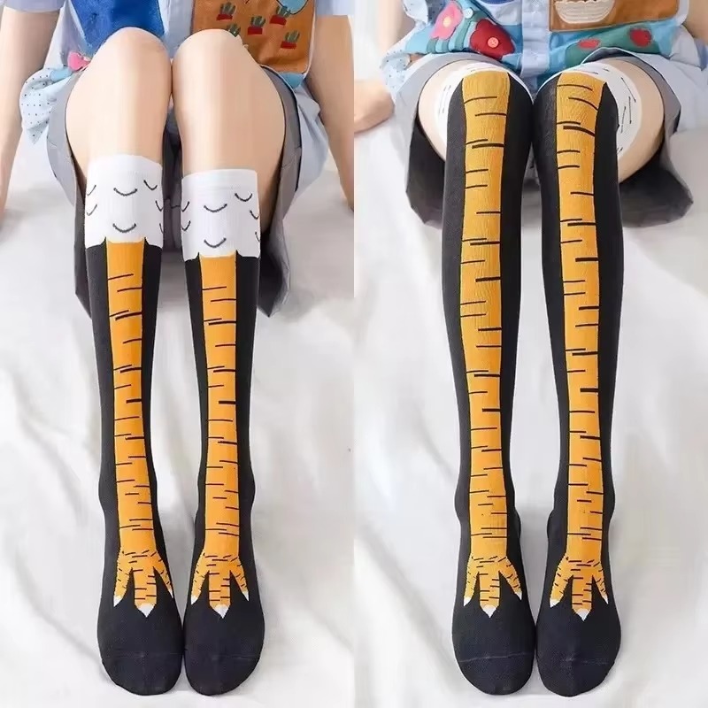 Grappige Kippenpoot Kous Overk - Funny Chicken Leg Socks recensie en prijs