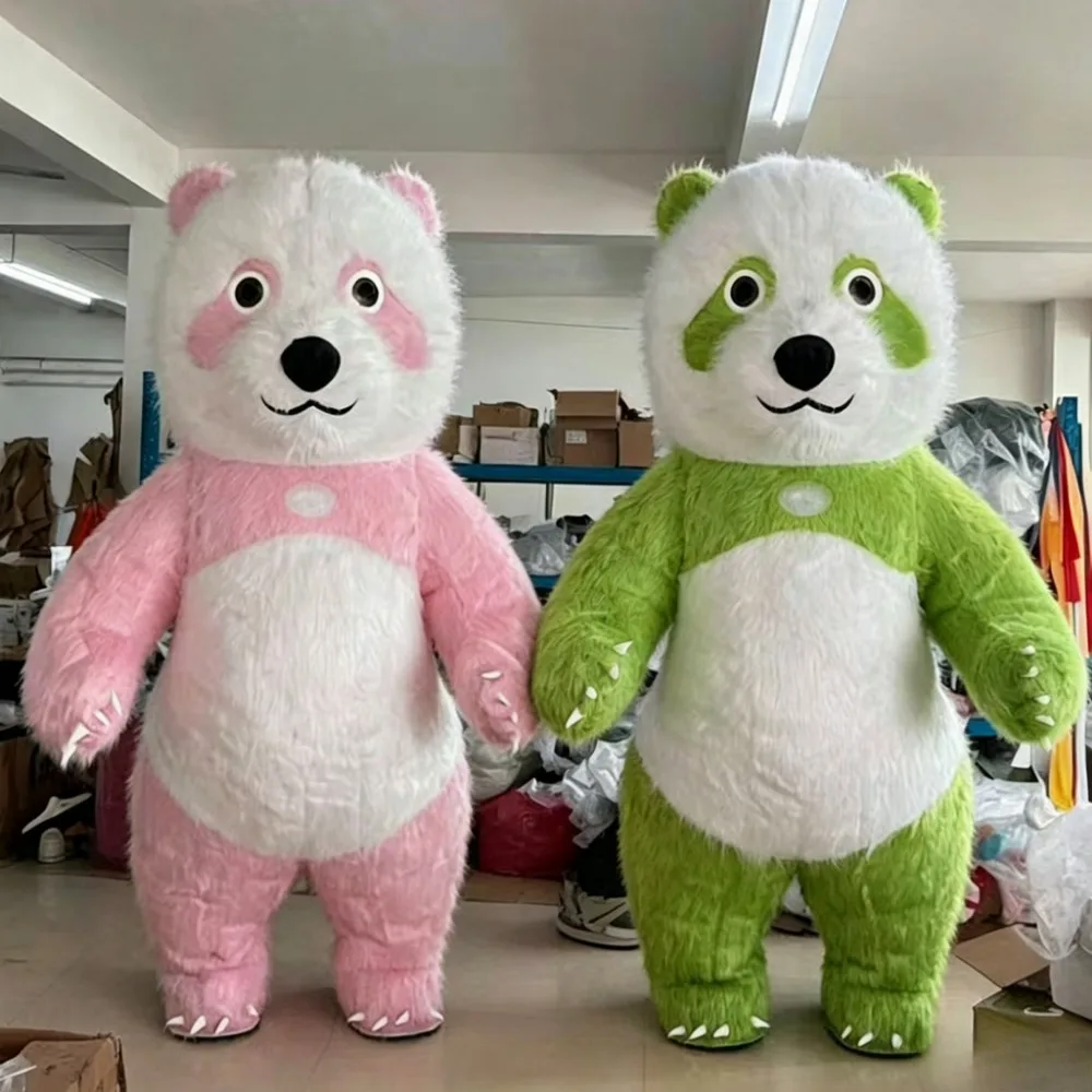 Kleurrijk opblaasbaar reuzenpa - Costumes recensie en prijs