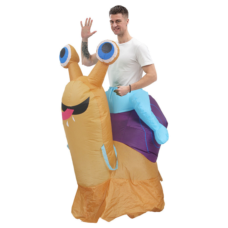 Opblaasbare slakkenkostuums vo - Costumes recensie en prijs