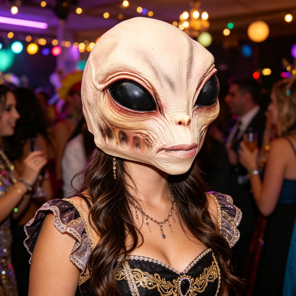Halloween Alien Masker Feestko - Latex Alien Mask Realistic recensie en prijs
