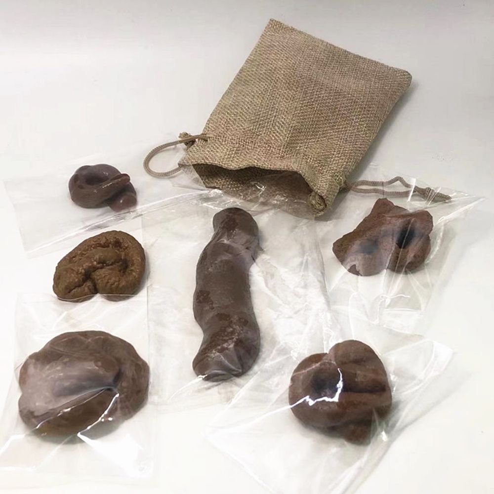 6 stuks grappige antistress ga - Fake Poop Gag Gift recensie en prijs