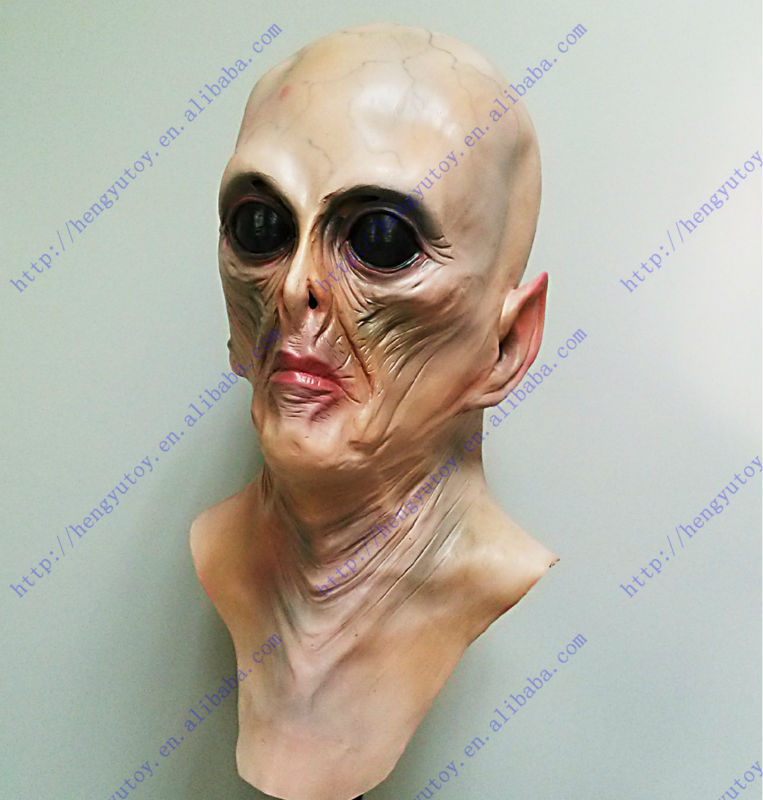 Deluxe Alien Masker Realistisc - Latex Alien Mask Realistic recensie en prijs
