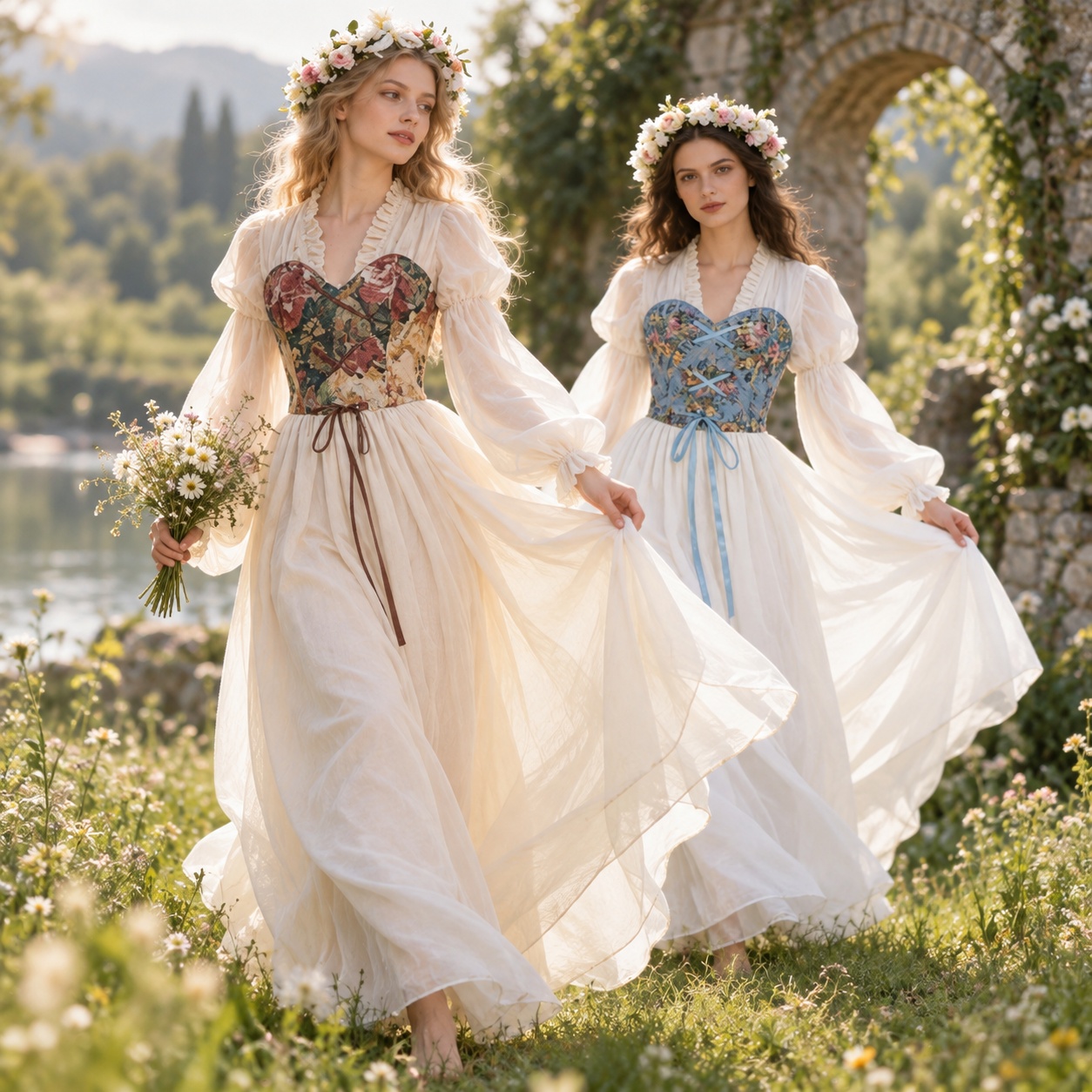 Renaissance-stijl korsetjurk m - Medieval Renaissance Dress Women recensie en prijs